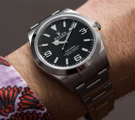 Rolex explorer 39mm review